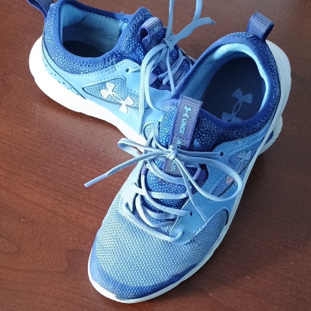 Under Armour Sneakers in Blue and White